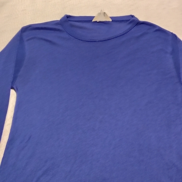 VINTAGE REI Capilene Shirt Men's Medium Blue Purple Long Sleeve Base Layer USA - Picture 2 of 13